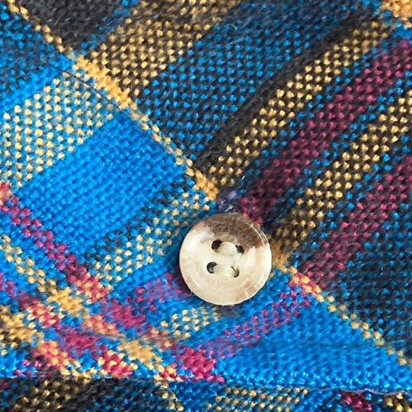 Mens Vintage XXL Outdoor Exchange Plaid Flannel - Picture 5 of 10